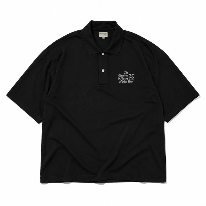 Gumtree Golf & Nature Club Studio Collection - S/S Polo in Black