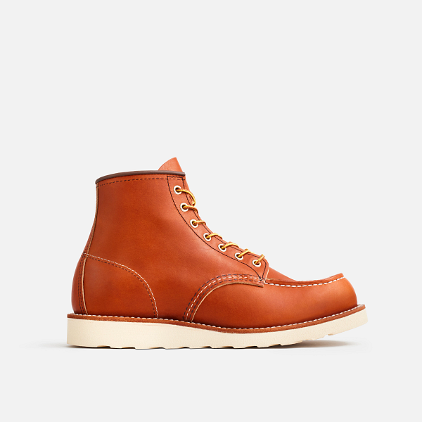 Red Wing Seconds - Heritage - 875D-WIDTH - CLASSIC MOC MEN'S 6-INCH BOOT IN ORO LEGACY LEATHER