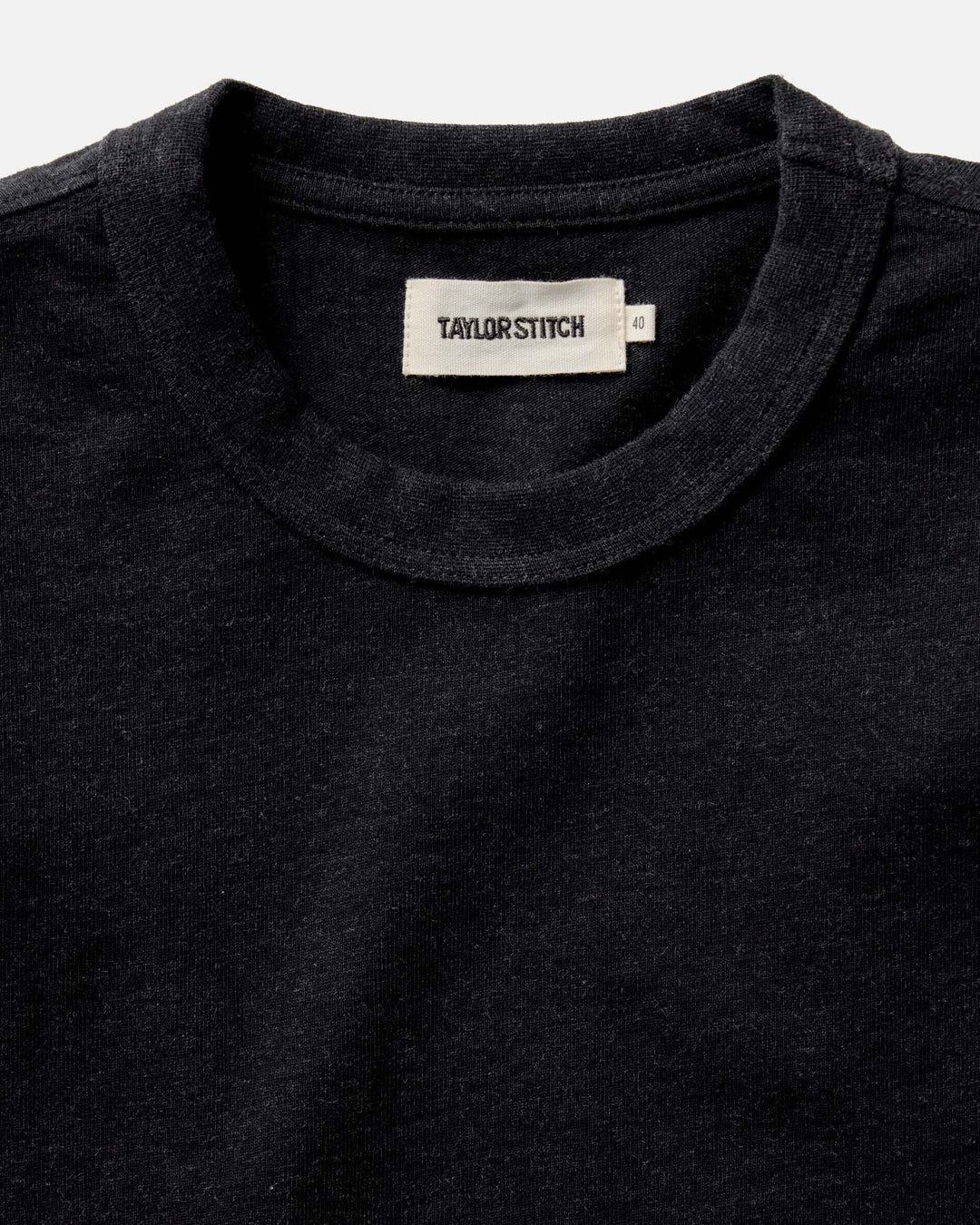 Taylor Stitch - The Organic Cotton Shop Tee in Coal Twist