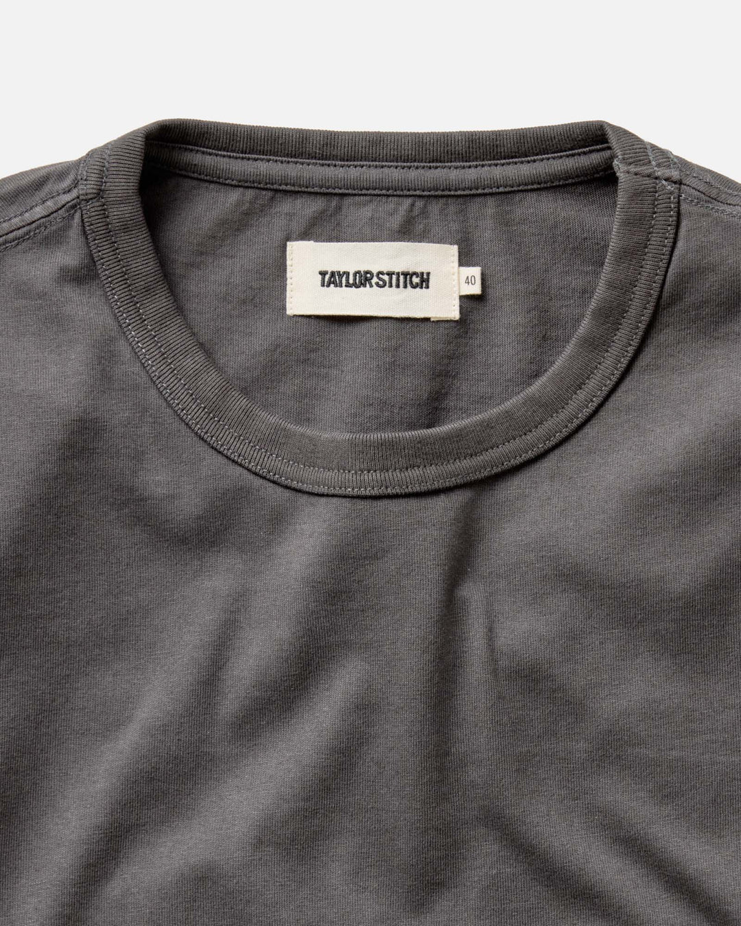 Taylor Stitch - The Organic Cotton Long Sleeve in Faded Black