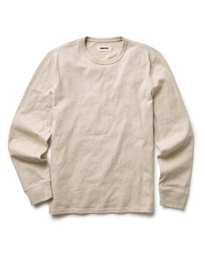 Taylor Stitch - The Organic Cotton Long Sleeve in Heather Oat