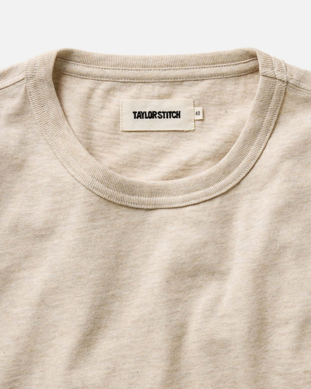 Taylor Stitch - The Organic Cotton Long Sleeve in Heather Oat