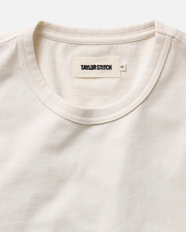 Taylor Stitch - The Organic Cotton Tee in Vintage White