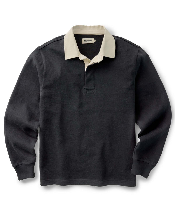 Taylor Stitch - The Rugby Shirt in Coal