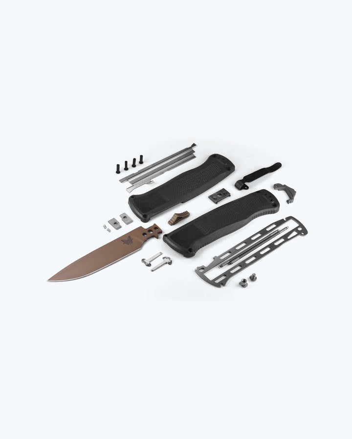 Benchmade Shootout- CF Elite Drop-point