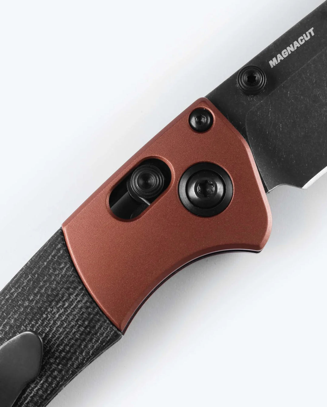 Benchmade Mini Crooked River - Burnt Copper / Black Micarta