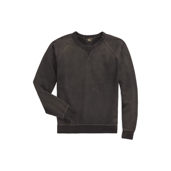 RRL French Terry Sweatshirt - Black Indigo