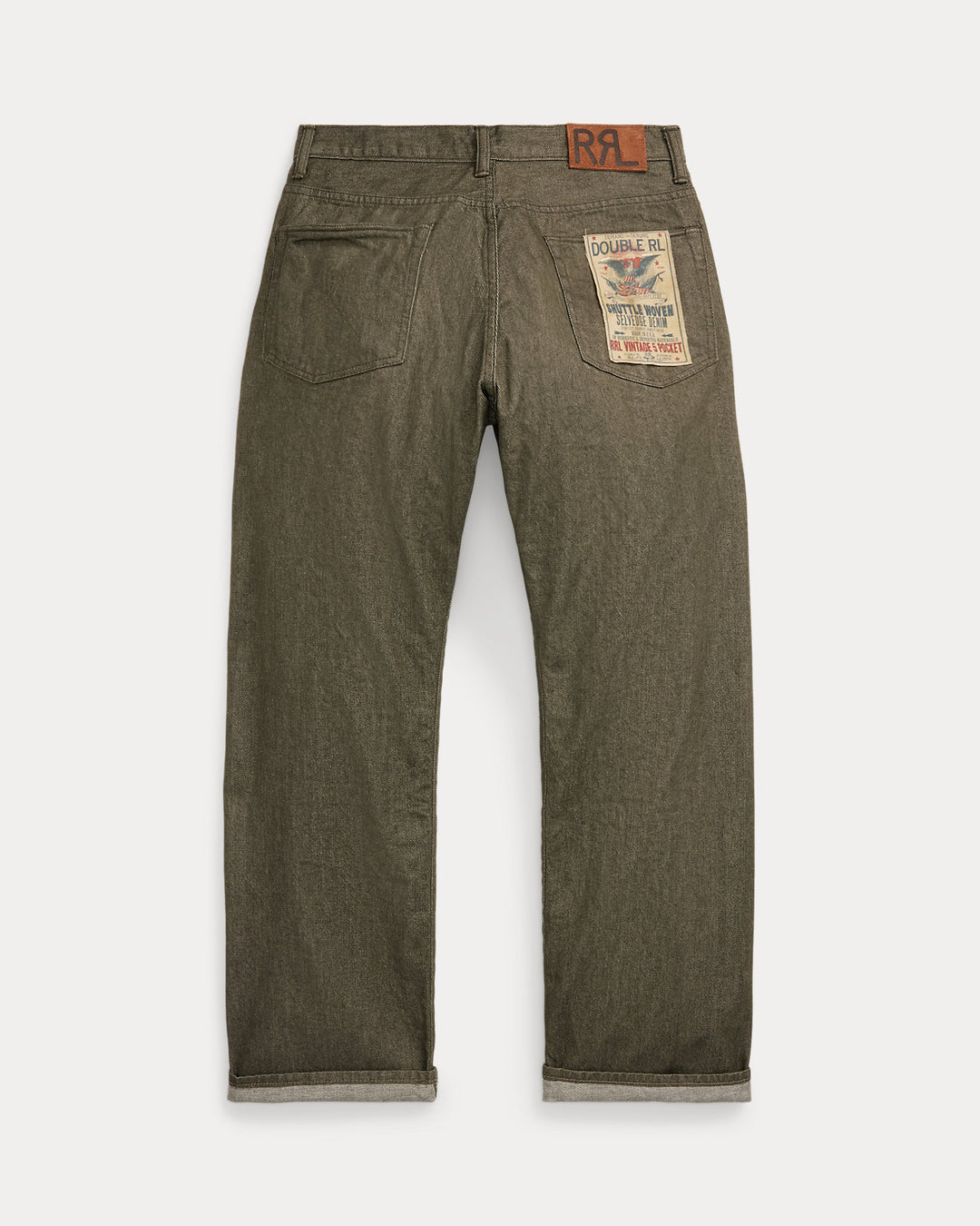 RRL Vintage 5-Pocket - Olive Selvedge Jean