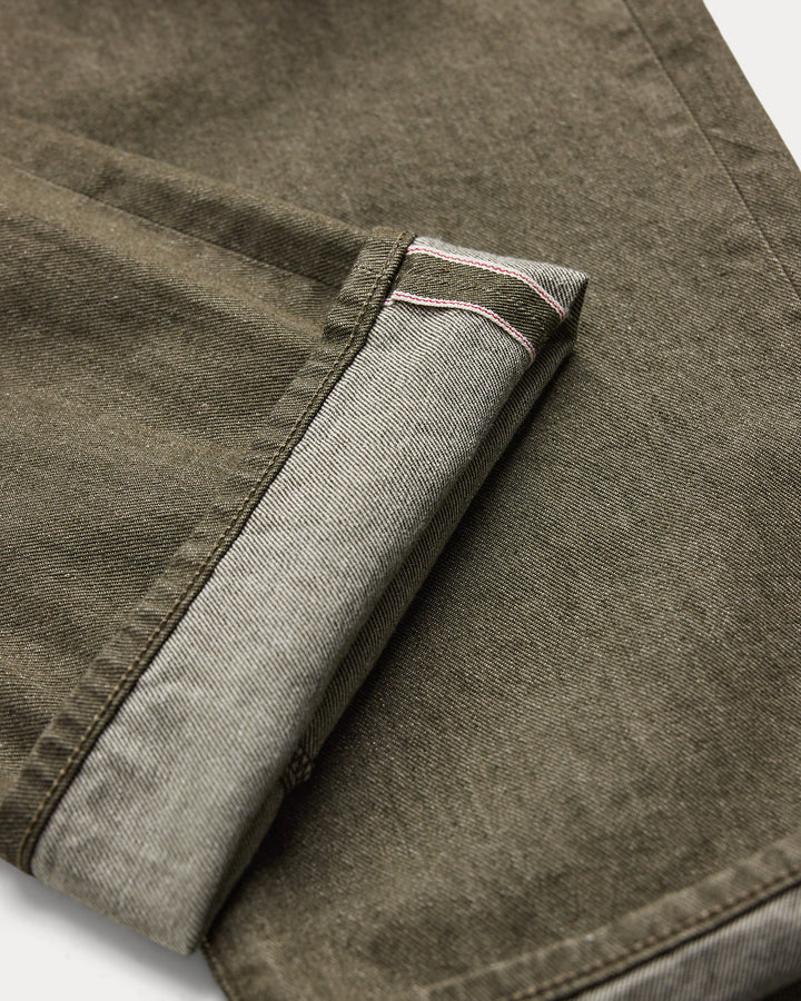 RRL Vintage 5-Pocket - Olive Selvedge Jean