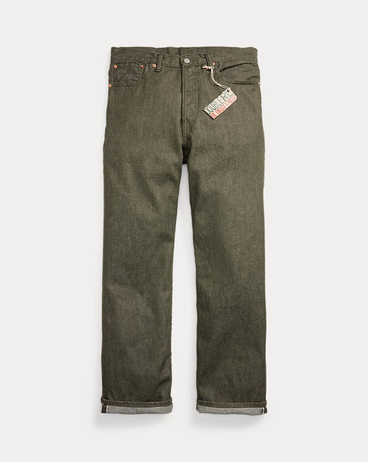 RRL Vintage 5-Pocket - Olive Selvedge Jean