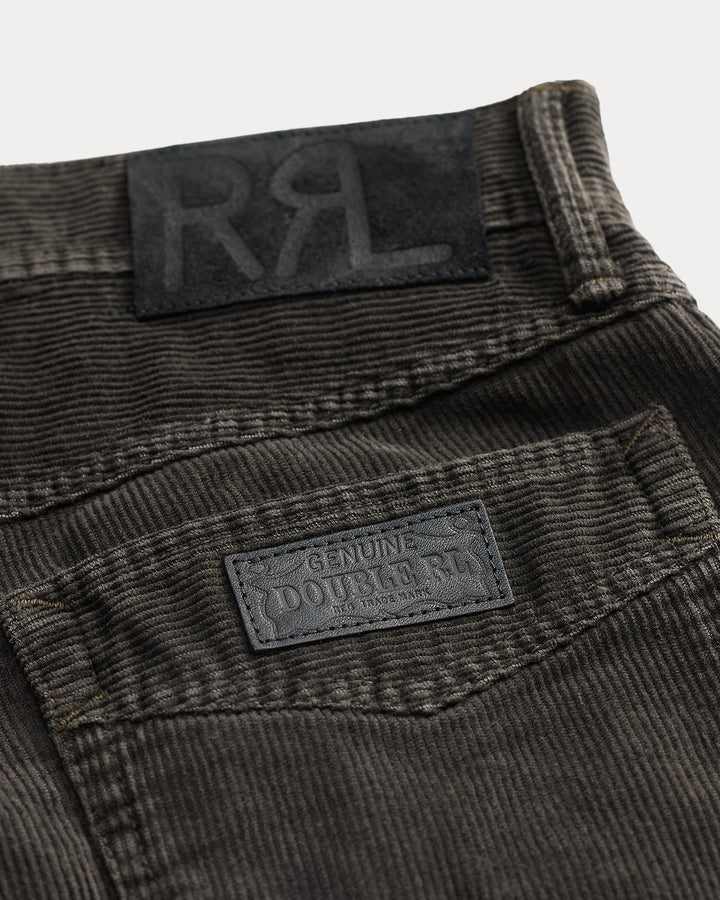 RRL Black Corduroy Pant