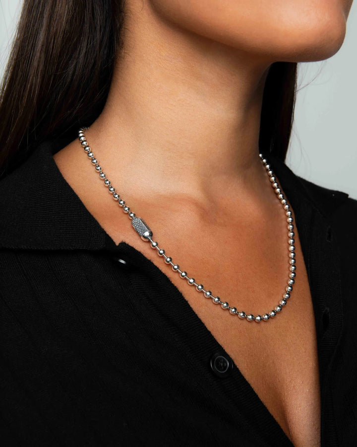 GOOD ART Poplock Necklace - Goosebumps 21"
