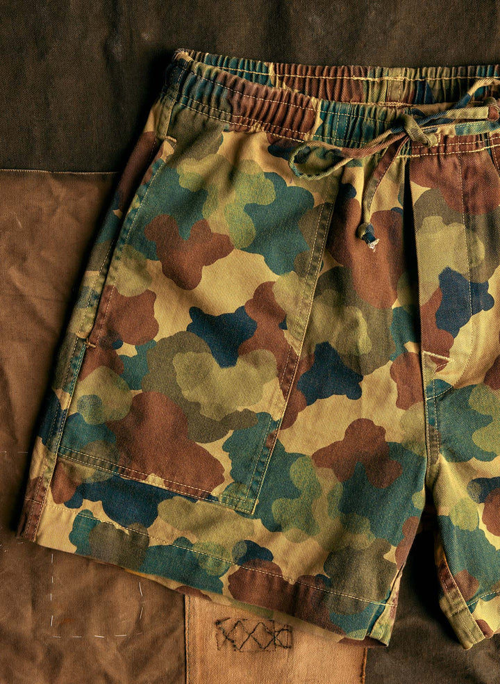 Imogene + Willie Canvas Lounge Short - Camo