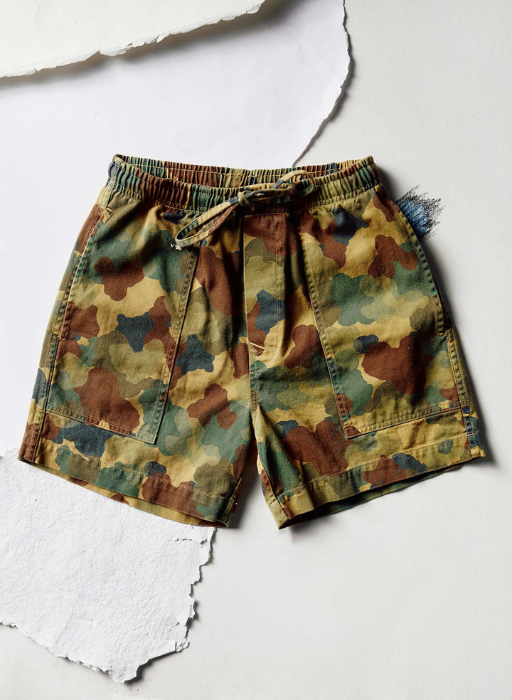 Imogene + Willie Canvas Lounge Short - Camo