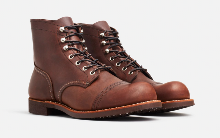 Red Wing Iron Ranger 6" Boot Amber Harness Leather - Style 8111