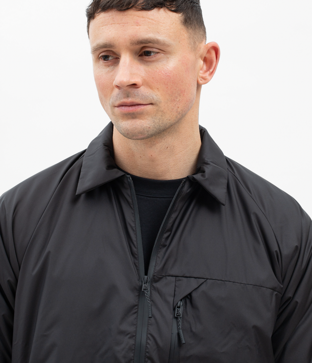 Norse Projects Osa Light Pertex Shirt Jacket - Black